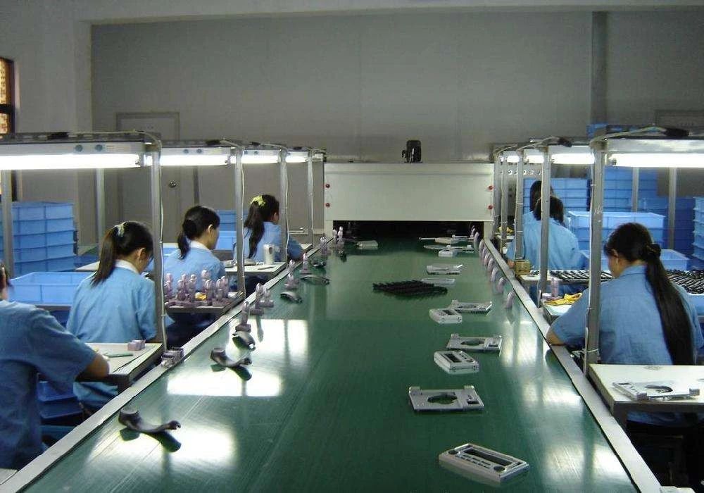 塑胶件整厂喷油生产线